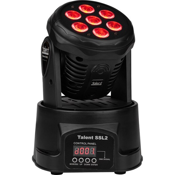 Main product image for Talent SSL2 RGBW LED DMX Mini Moving Head Stage Light244-520